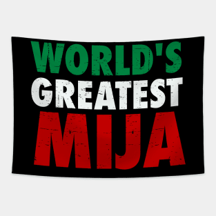 World's Greatest Mija Tapestry