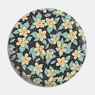 Floral Pattern Pin