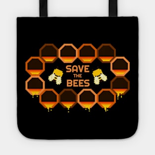 Save the Bees Light Brown Tote