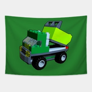 Brick Creations - Garbage Truck Tapestry