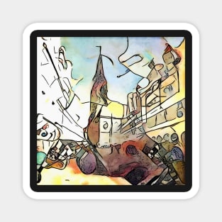 Kandinsky meets Münster, motif 9 Magnet