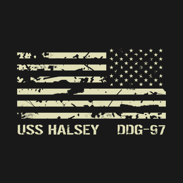 USS Halsey by Jared S Davies