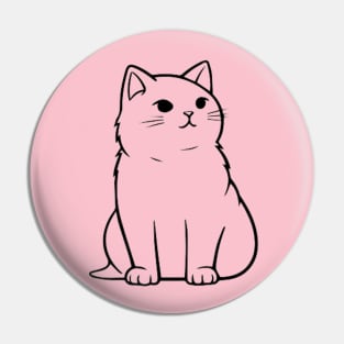 Cat lover Pin