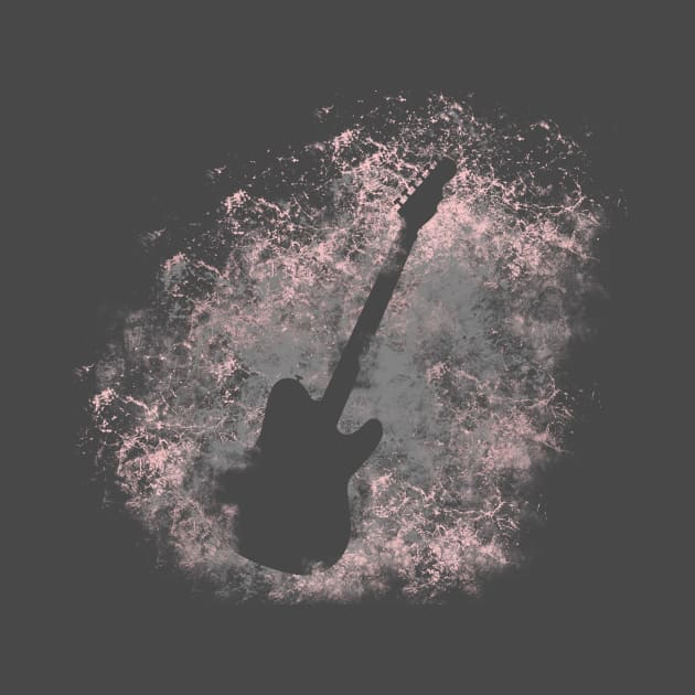 Guitarra eléctrica silueta by magenta-dream