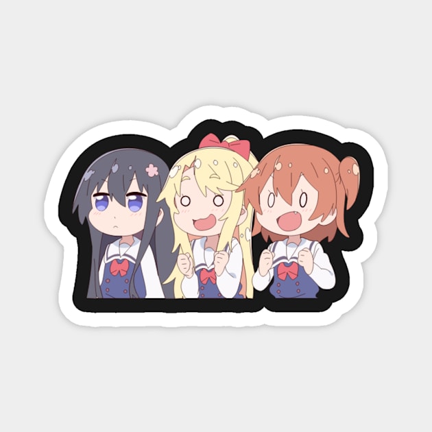 Wataten Girls Magnet by KokoroPopShop