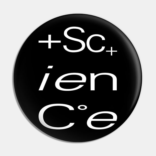 Science Pin by Vitalitee