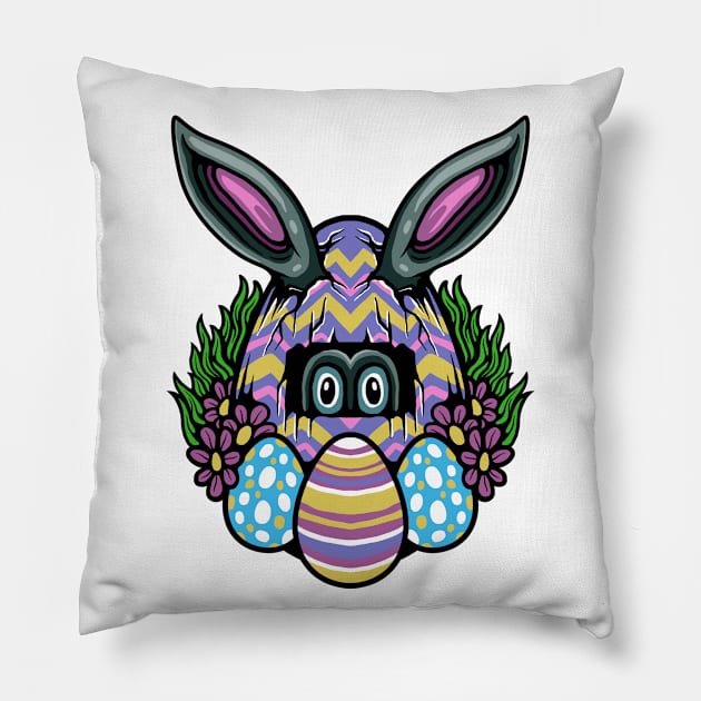 The Bunny Egg Pillow by Stayhoom