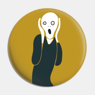 Minimalist screamer Pin