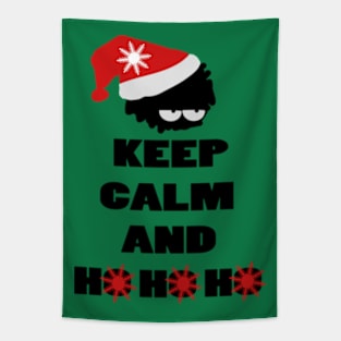 Keep Clam and HO HO HO Tapestry