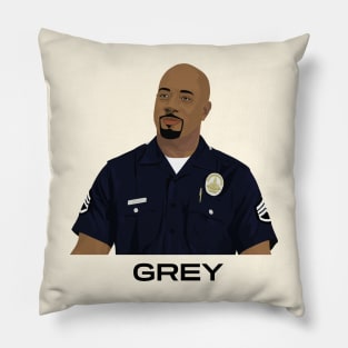 Grey v1 | The Rookie - Season 4 Pillow