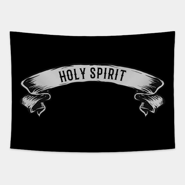 Holy Spirit Banner Tapestry by ShirtyLife