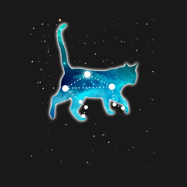 Libra Zodiac Sign Astrology Constellation Cat Lover Pet T-Shirt by flytogs