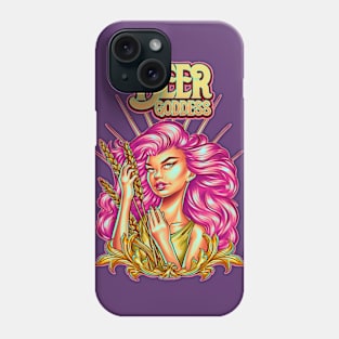 Beer Goddess Phone Case