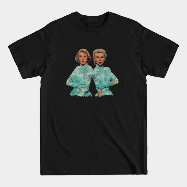 Two Different Faces... (Sisters) - White Christmas - T-Shirt