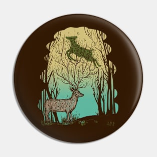 Buck and Doe (F&F) Pin