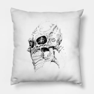 Metal Head Pillow