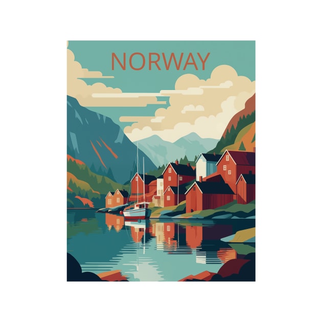 NORWAY by MarkedArtPrints