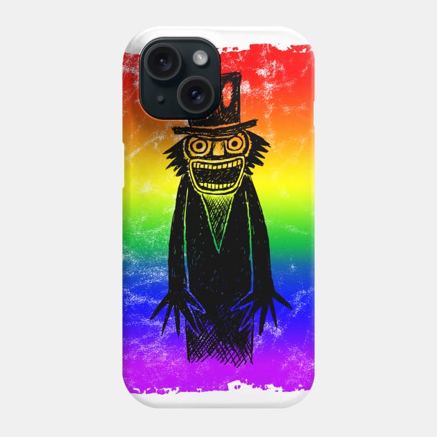 Babadook PRIDE! Phone Case by UselessRob