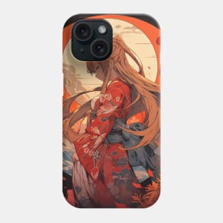 asuna kimono Phone Case