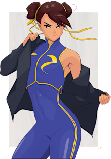 Chun Li Magnet