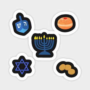 Hanukkah Sticker Variety Pack Magnet