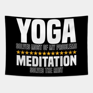 Yoga and Meditation Bliss for Mindful Living Tapestry