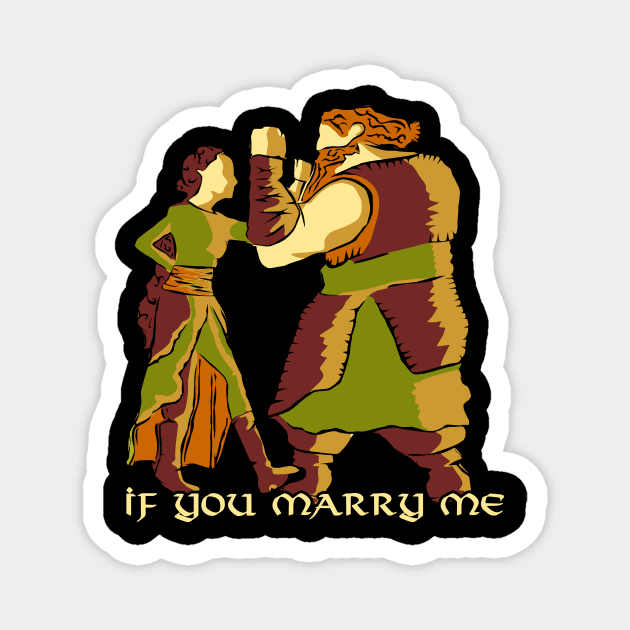 How to train your dragon 2 - If you marry me Magnet by Domadraghi