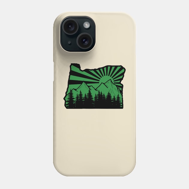 Oregon Phone Case by VerdunDesigns