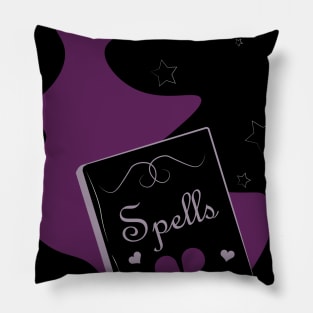 Gothic book of Spells Pillow