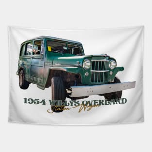 1954 Willys Overland Station Wagon Tapestry