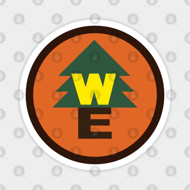 Wilderness Explorers Magnet by MickeysCloset