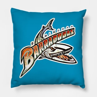 Birmingham Barracudas Football Pillow