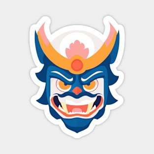 Cartoon Hannya Mask Magnet