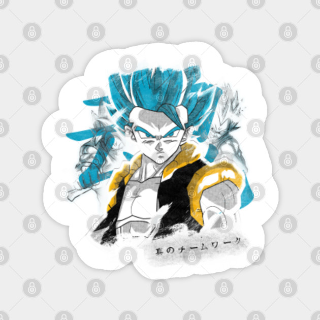 Dragon Ball Super Blue Gogeta Dragon Ball Sticker Teepublic