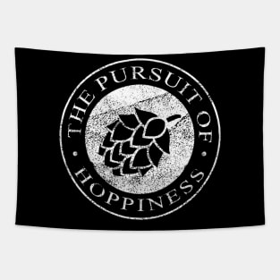 The Pursuit of Hoppiness Home Brewing Craft Beer Brew Gift Tapestry