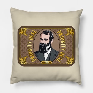 Jay Gould - Robber Baron (18XX Style)! Pillow