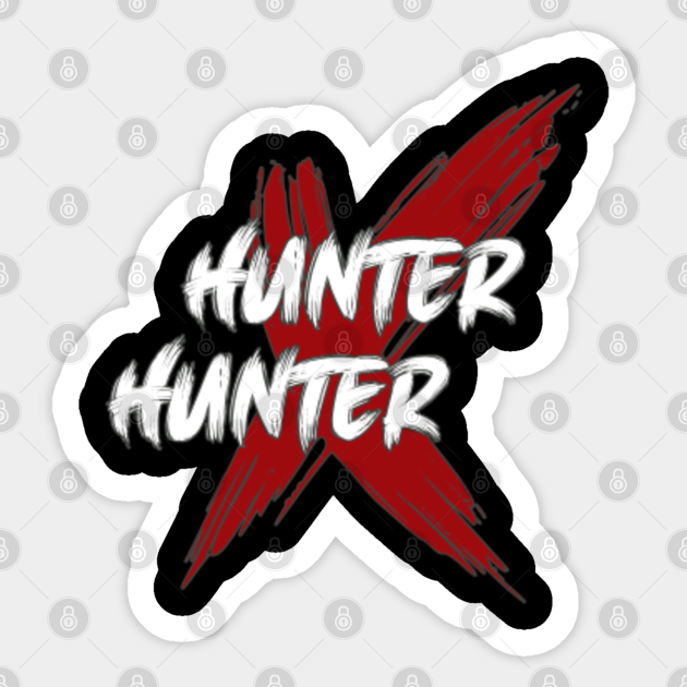 hunter x hunter hunter x hunter sticker teepublic