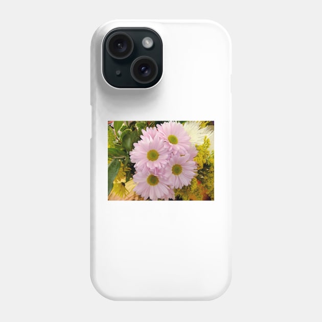 Pink Daisies Phone Case by pinkal