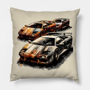 Lamborghini Diablo Pillow