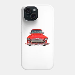 1957 Chevrolet 3124 Cameo Carrier Pickup Truck Phone Case