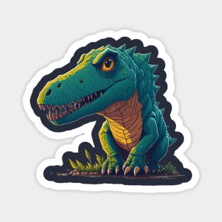 T Rex mighty and scary Magnet