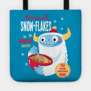 Abominable Snowflakes Tote