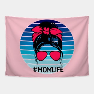 Mothers Day - Momlife design T-shirt Tapestry