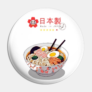 Japanses ramen noodles Pin