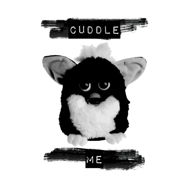 Furby Cuddle Me by FruitBatClothing