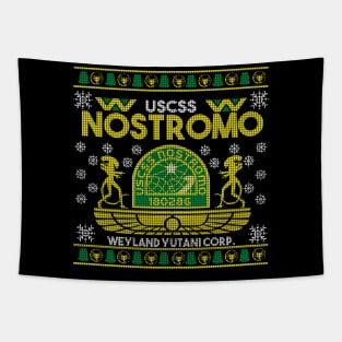 Nostromo Ugly Xmas Sweater Tapestry