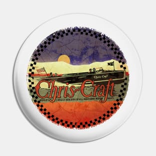 Chris Craft Vintage wood Boats USA Pin