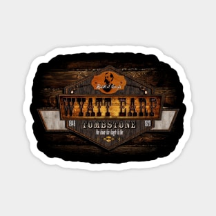 Wyatt Earp Tombstone Design Magnet