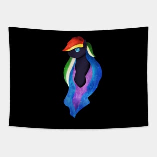 Nightmare Ponies Mane 6 - Rainbow Dash Tapestry