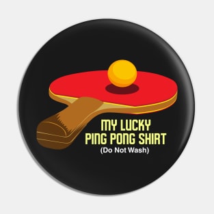 ping pong t shirt Pin